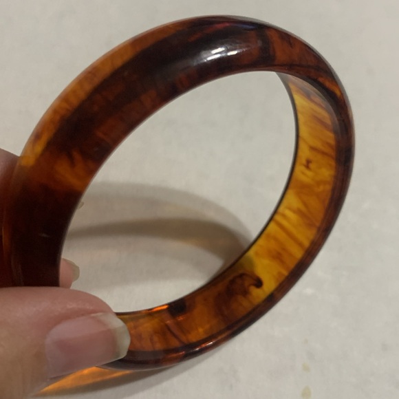 Vintage Root Beer Bangle Bracelet - Picture 3 of 4